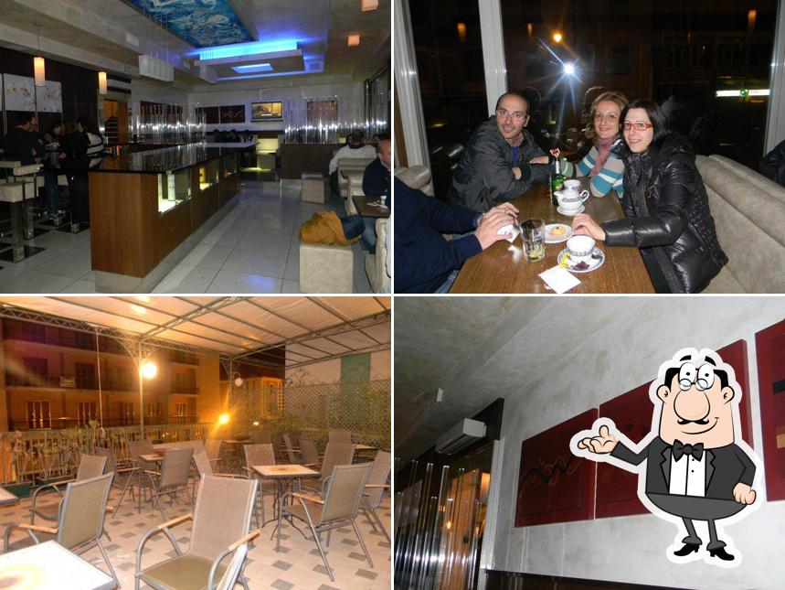 Gli interni di Rudy's Lounge Bar