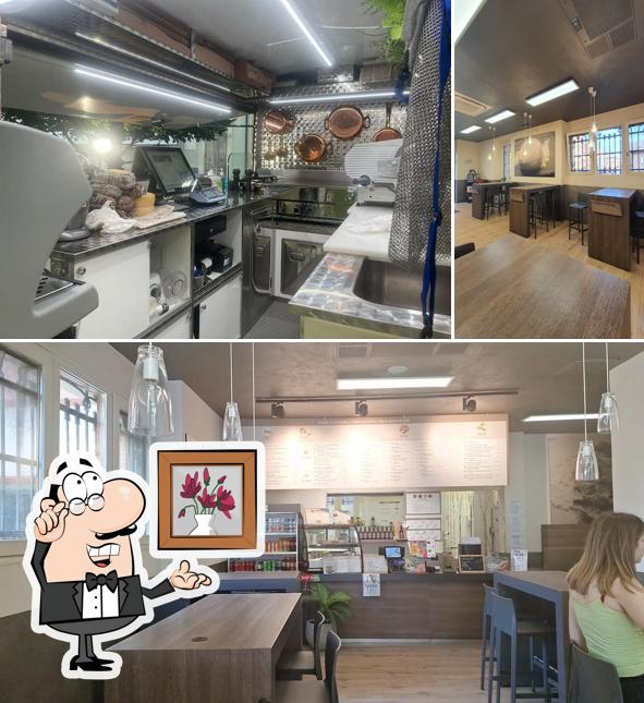 Gli interni di Punto Fermo Piadineria Artigianale