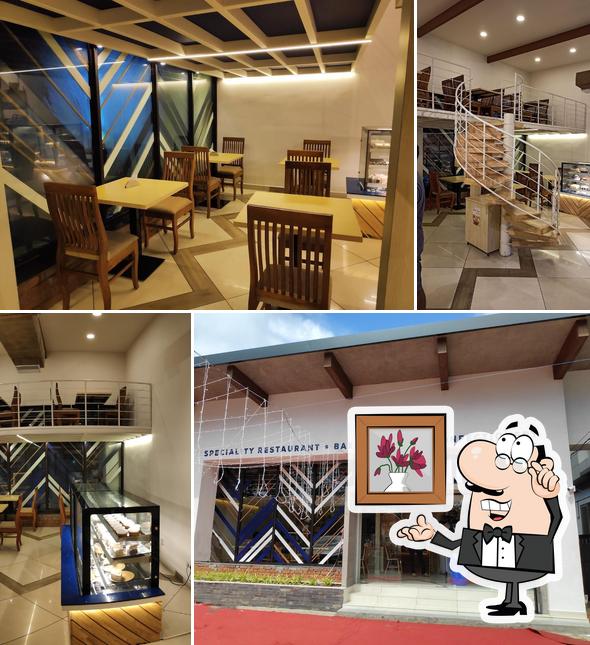 The interior of Anns Bakery Kakkanad