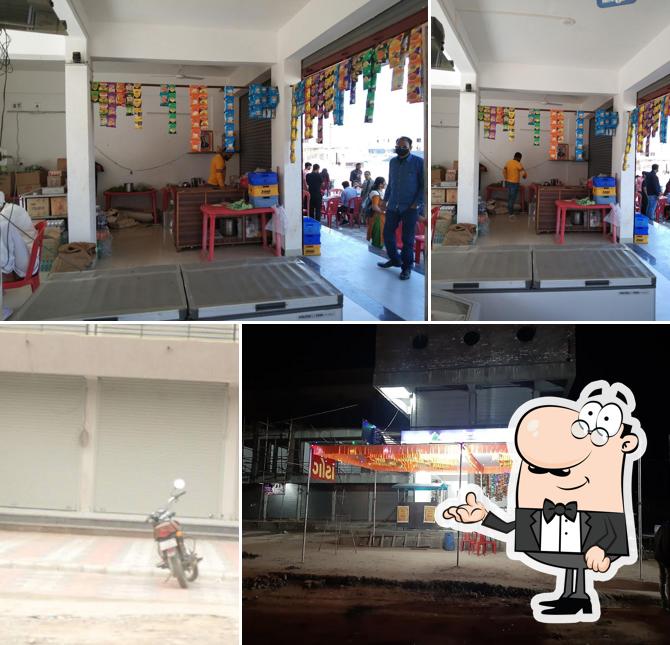 The interior of Chamunda parlor &gota house