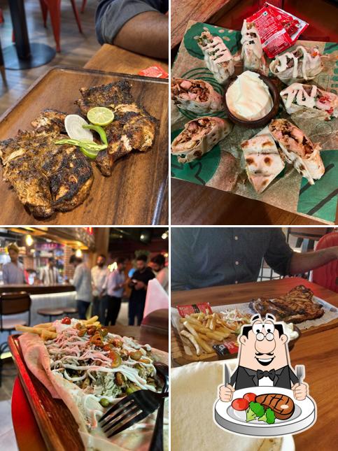 Steak at EatX- Grill. Wrap. Refresh