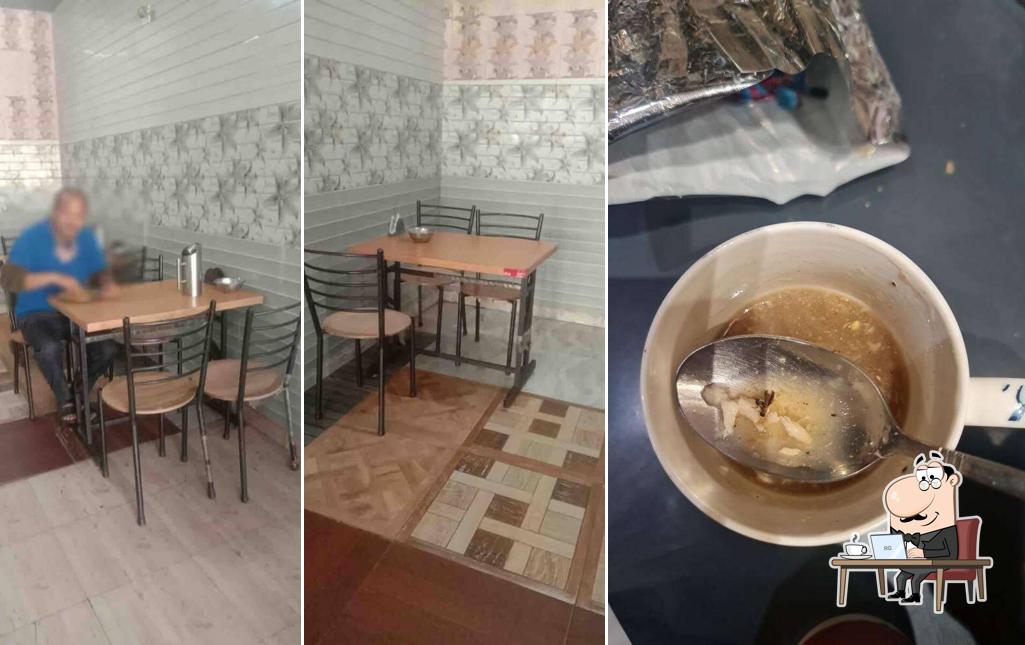 The interior of Gupta Chiken Corner