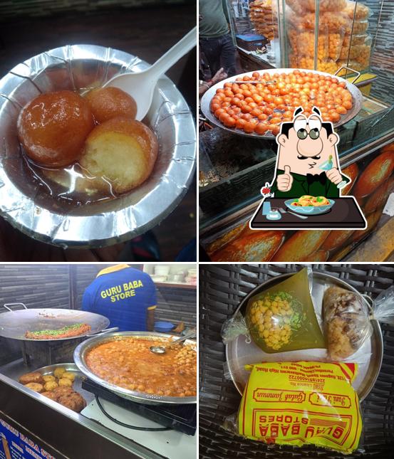 Meals at Guru Baba store