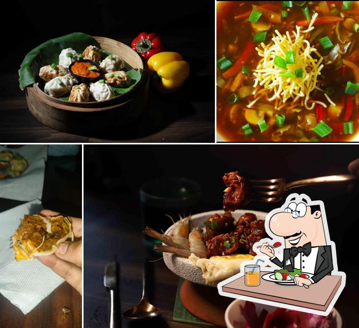Food at Hot Garlic Authentic Chinese,Thai and momos restaurant Airoli, Navi Mumbai