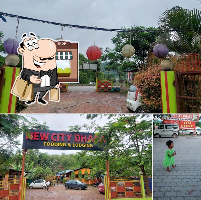 Check out how NEW CITY DHABA looks outside