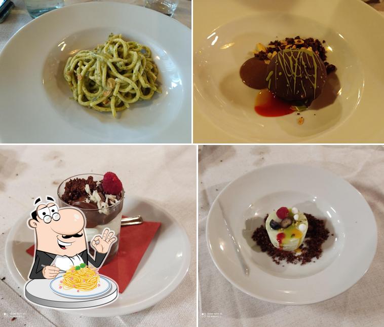 Spaghetti alla carbonara al Podere Peca