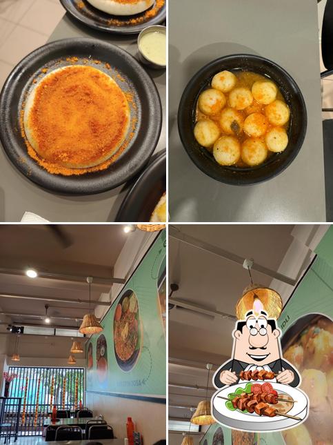 Creme brulee at Purohit's Kitchen