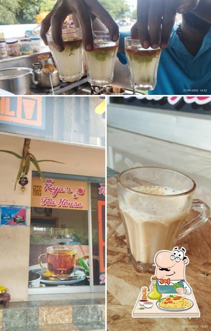 The photo of Raja's " 90ML " Tea Shop’s food and exterior