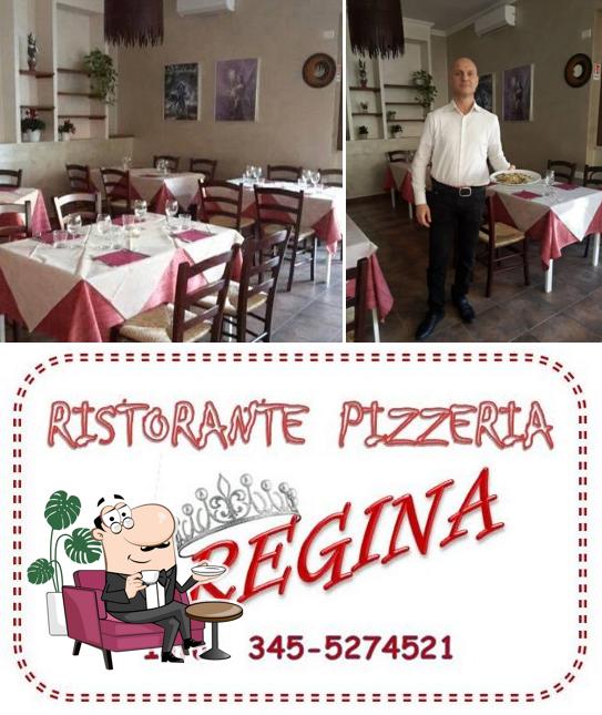 La foto della interni e cibo di Ristorante da Regina