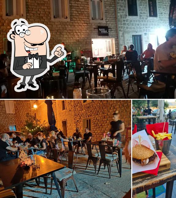 Siediti a un tavolo di Rock pork