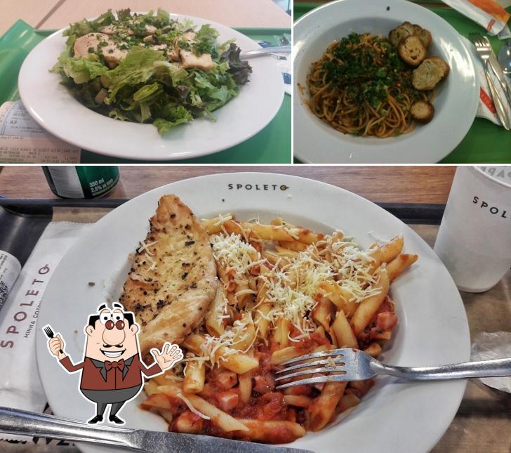 Comida em Spoleto