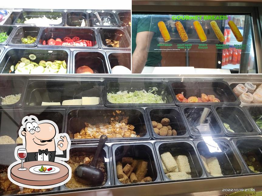 Food at Subway WTC Kharadi