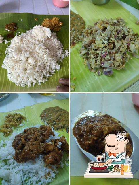 Fried rice at Surya Andhra Mess