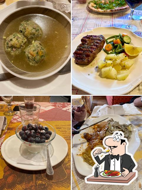 Platti al Pizzeria La Rusticana