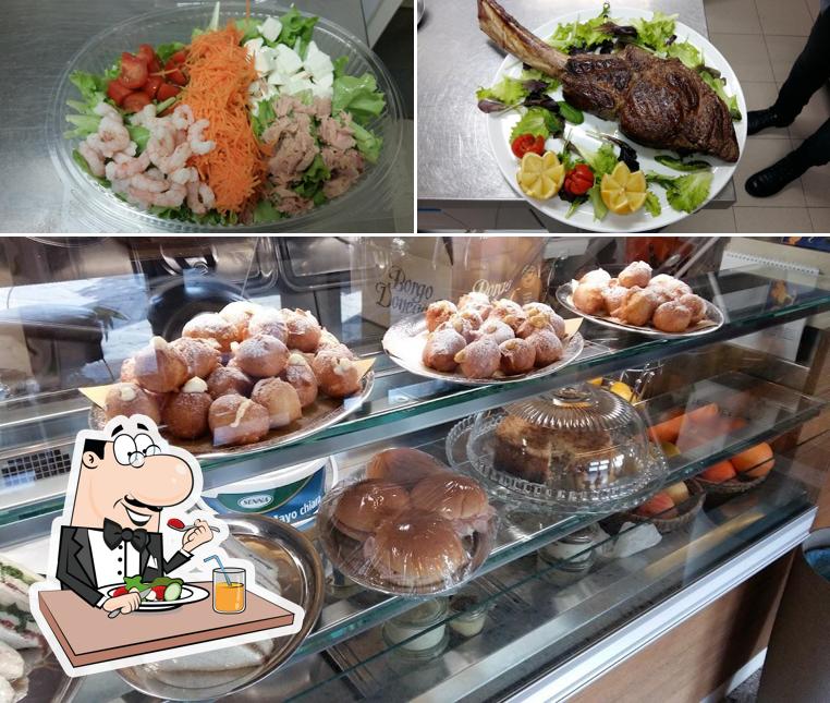Platti al Osteria Le Comari