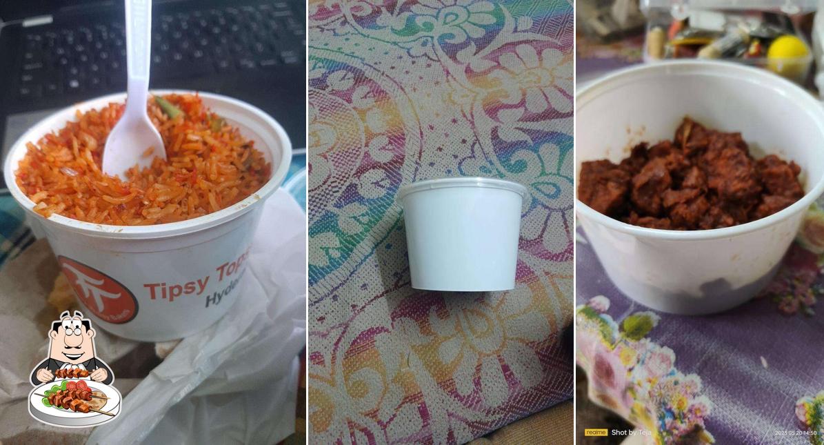 Food at Tipsy Topsy Bakers