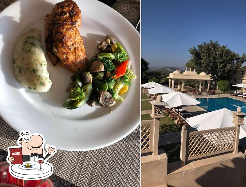 Food at Aravalli Restaurant at The Trident, Udaipur