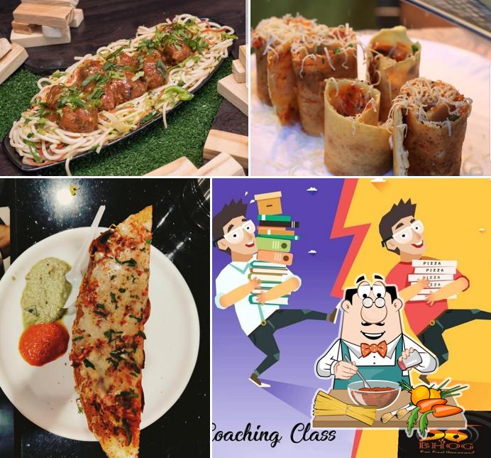 Spaghetti bolognese at Chhapan Bhog Restaurant