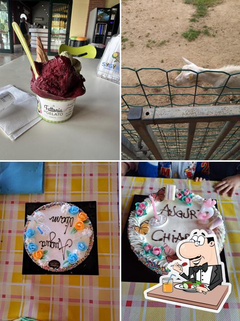 Platti al La Fattoria del Gelato