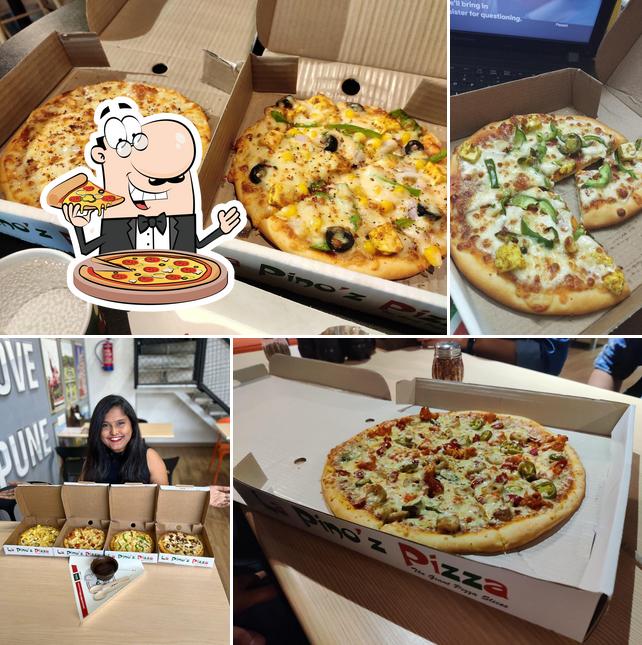 At La Pino'z Pizza- Hinjewadi, you can try pizza