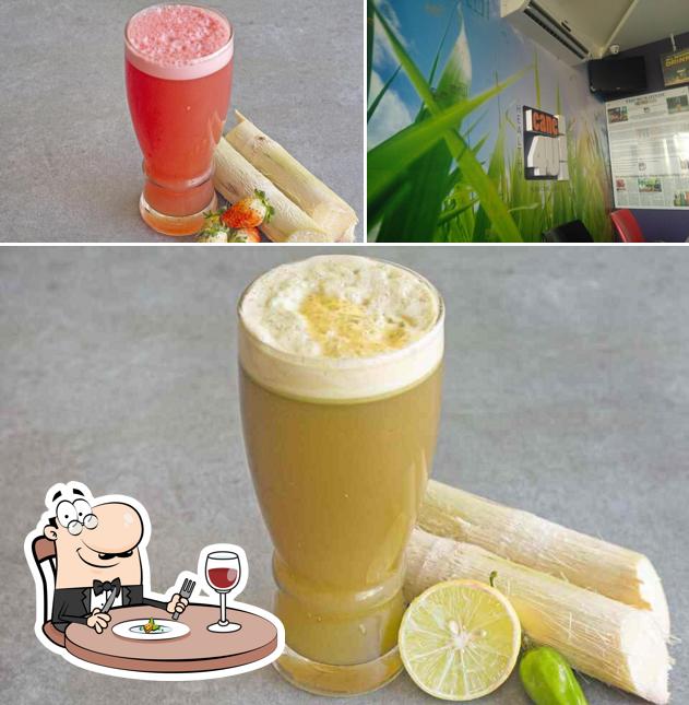 The photo of Cane 4U’s food and interior
