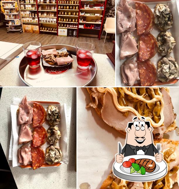 Scegli i un pasto a base di carne a bar la fontana
