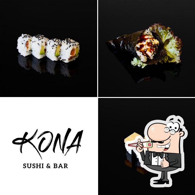 Scegli le varie opzioni di sushi