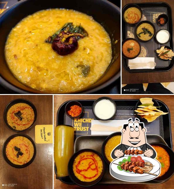 Food at Khichdi Experiment