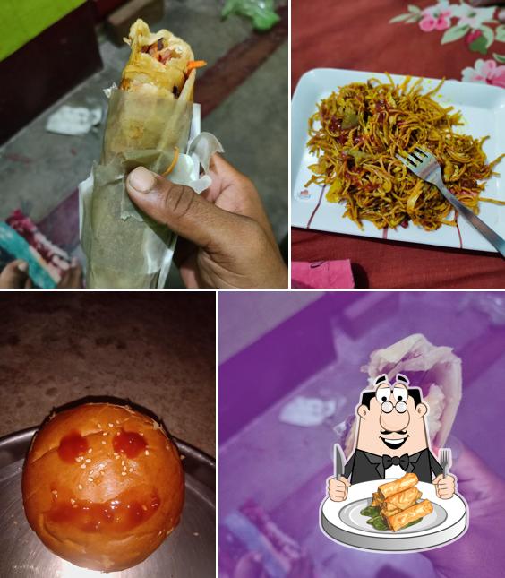 Spring rolls at Siyanand dhaba