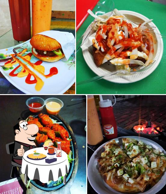 Hamburger at Street FOOD