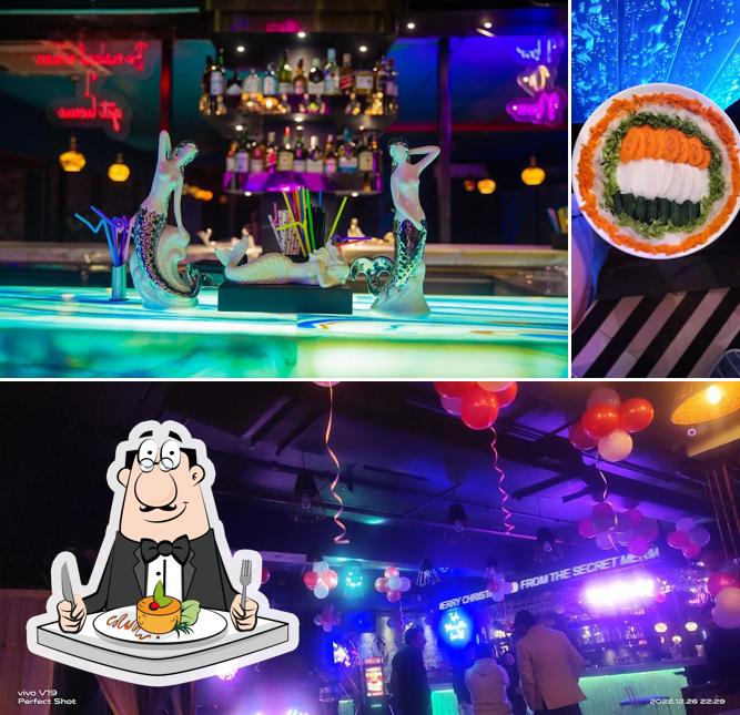 Food at The Secret Mermaid Bar