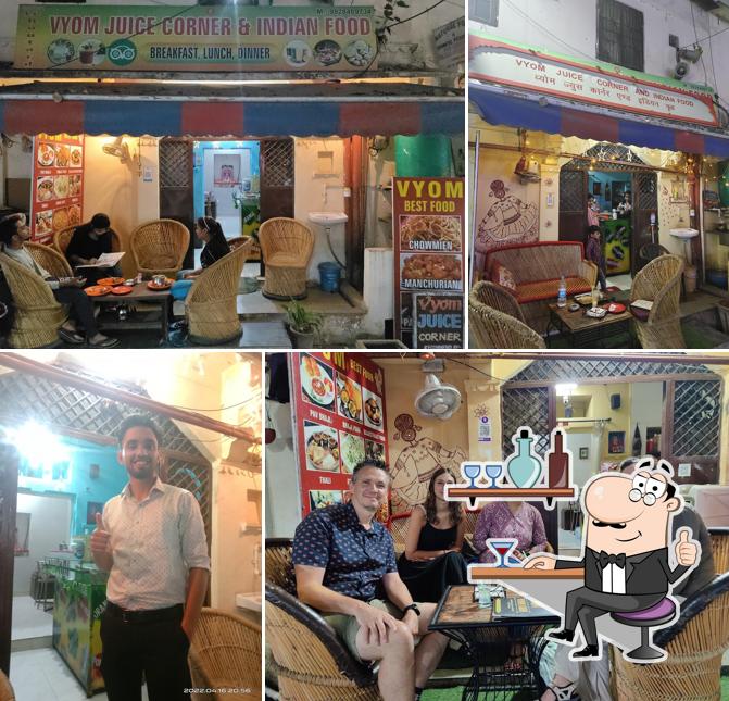 Check out how Vyom cafe looks inside