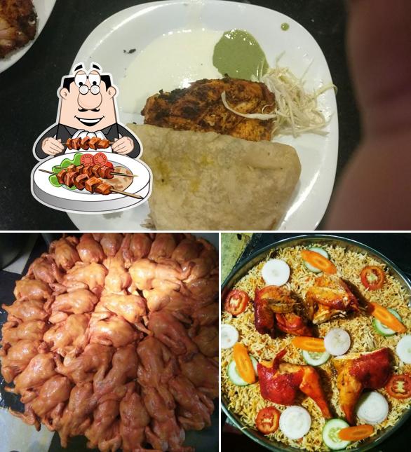 Meals at Al Baik Restaurant Arab Cafe