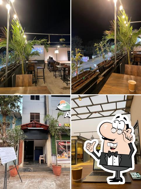 The interior of Ananthagiri Ruchulu Multicuisine Family Restaurant