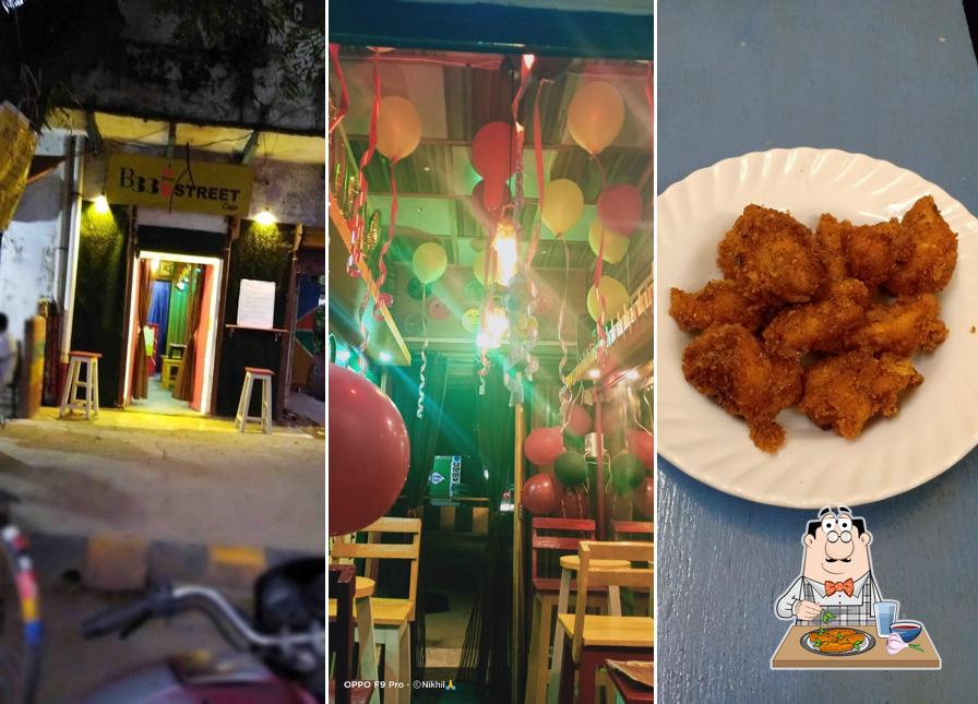 Chicken wings at B33 Street Cafe