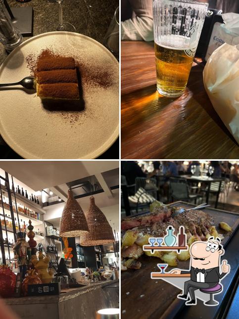 Tra le diverse cose da Boka San Benedetto si possono trovare la interni e cibo