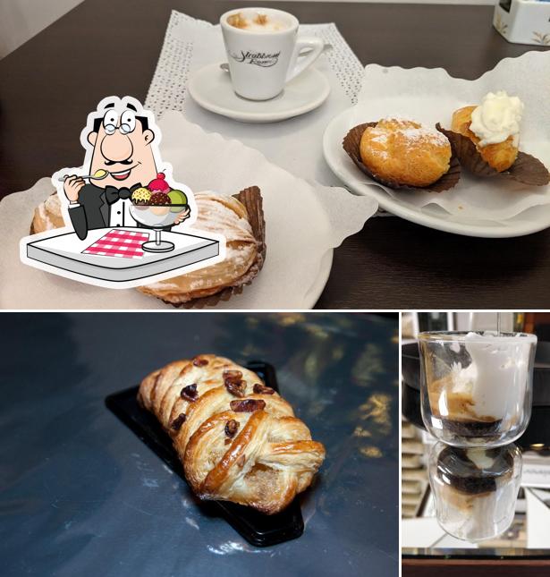 Bar Caffè Pasticceria Strabbioni dal 1888 offre un'ampia varietà di dessert