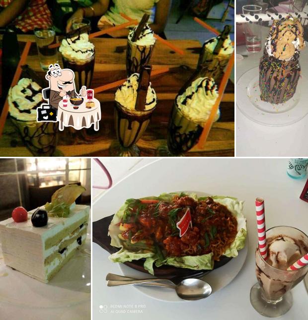 Food at Cafe Mocha