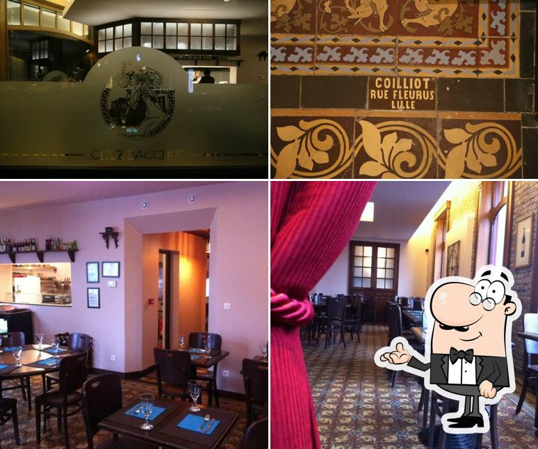 L'intérieur de Chez Bacchus