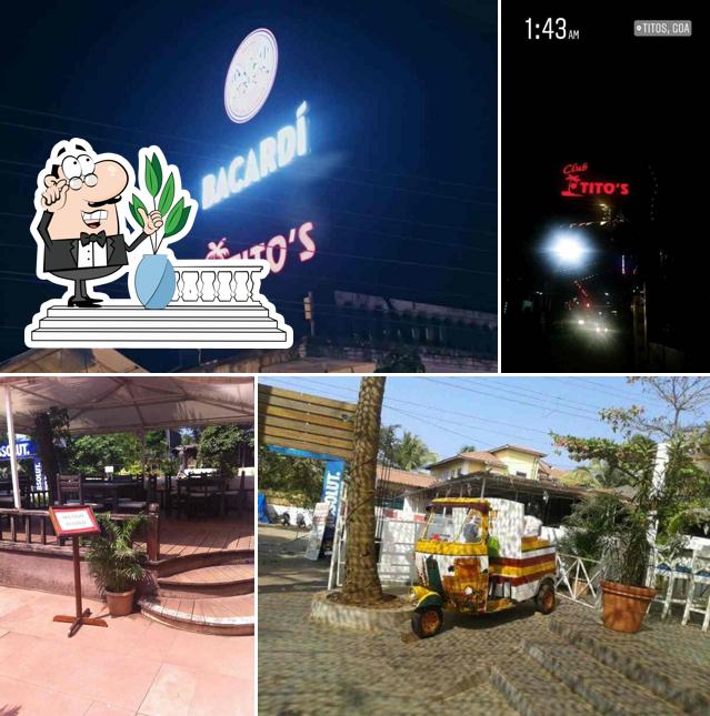 Check out how Club Titos looks outside