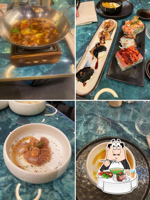 Zuppa calda e acida al Yomakase Sushi Vicenza