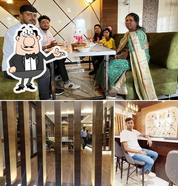 The interior of London Dreams Multi Cuisine Restaurant