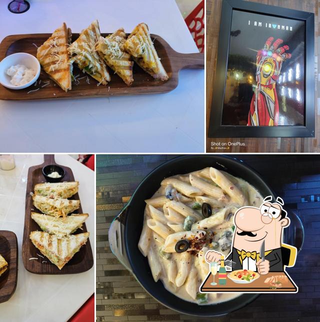 Food at MARVEL CAFE