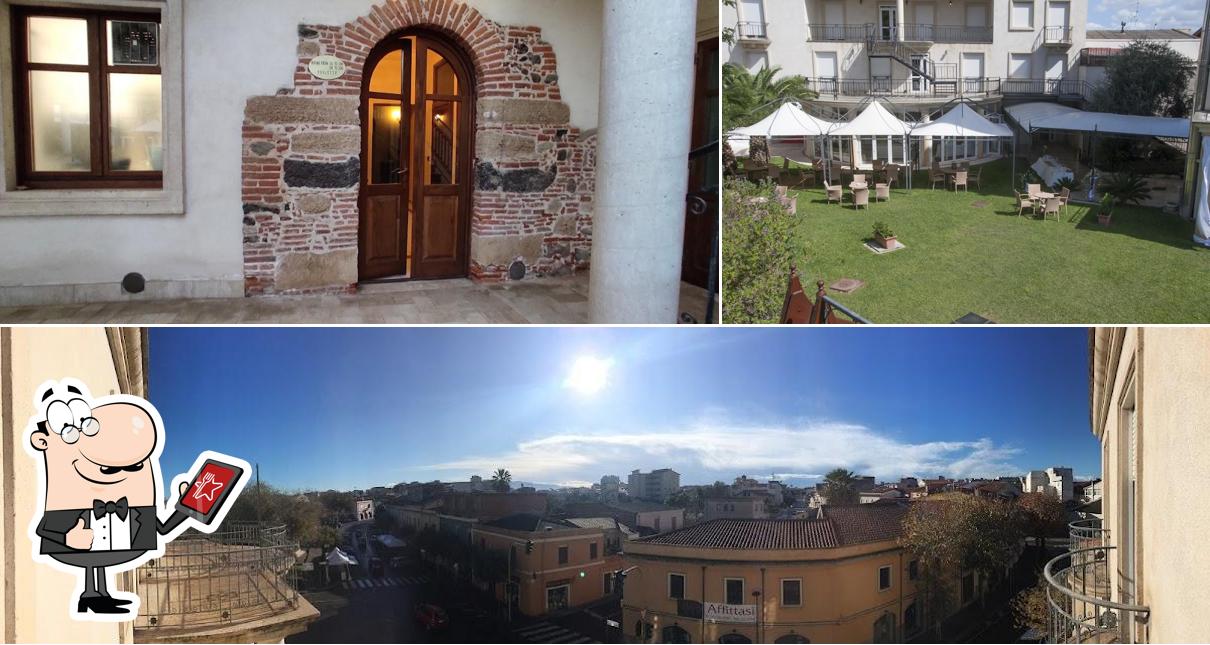 Puoi goderti l'aria fresca dal dehors di Mariano IV Palace Hotel