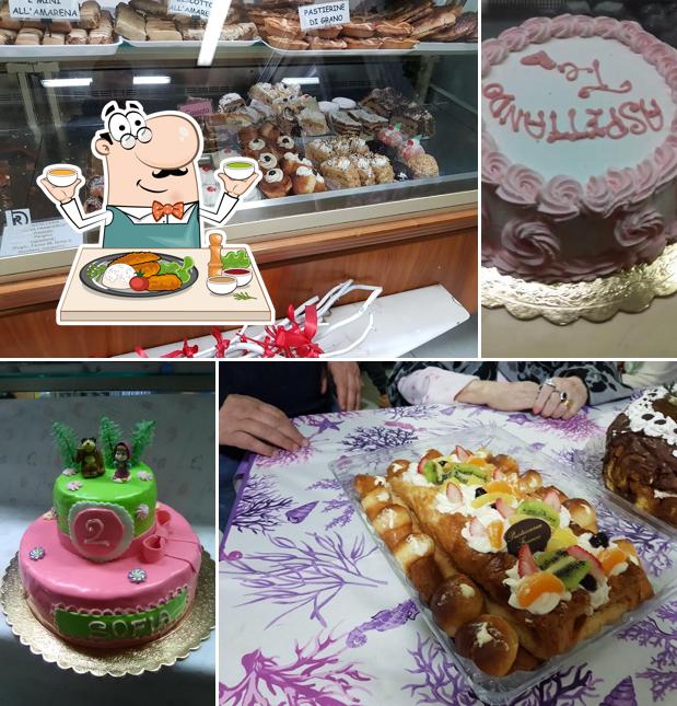 Platti al Pasticceria Franco