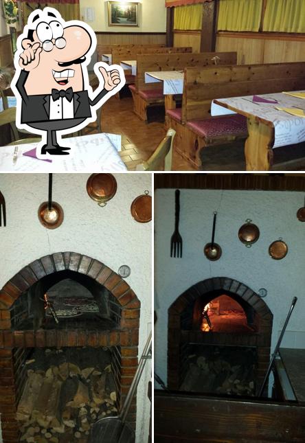 Gli interni di Pizzeria Bar Alla Villa di Peirano