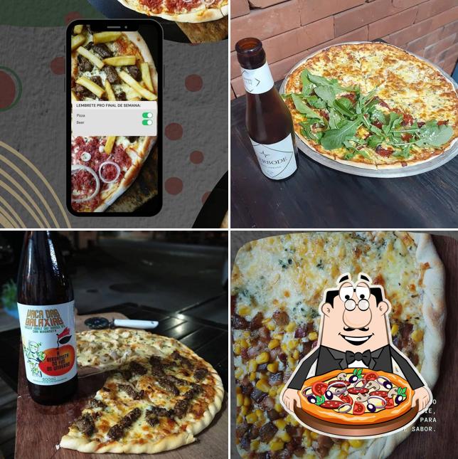 Experimente pizza no Pub Garagem 23