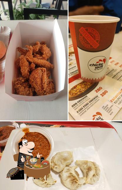 Food at ChickyWok Kolenchery