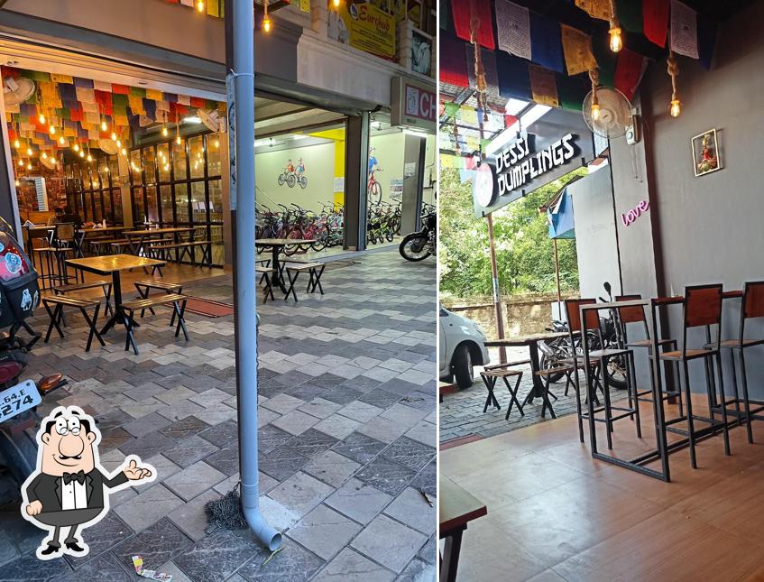 The interior of Dessi Dumplings