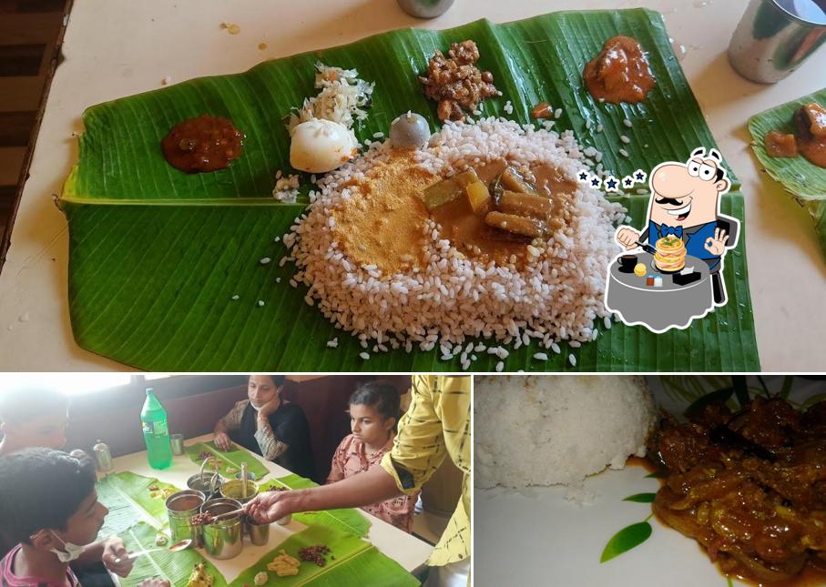 Food at Gopika Hotel